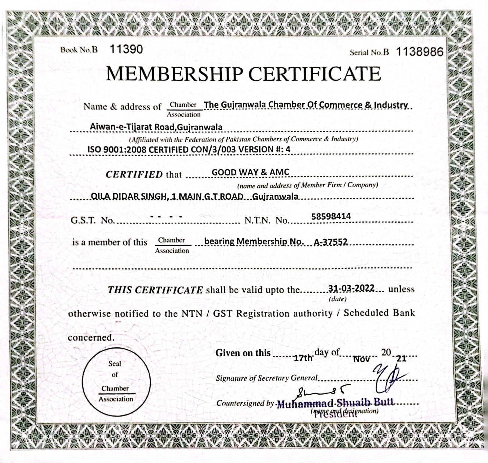 Chamber of Commerce